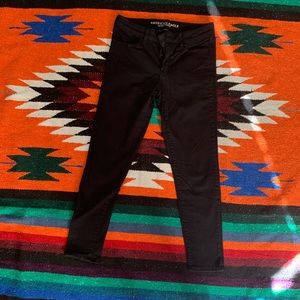 American Eagle Outfitters Black Jeggings Size 10R